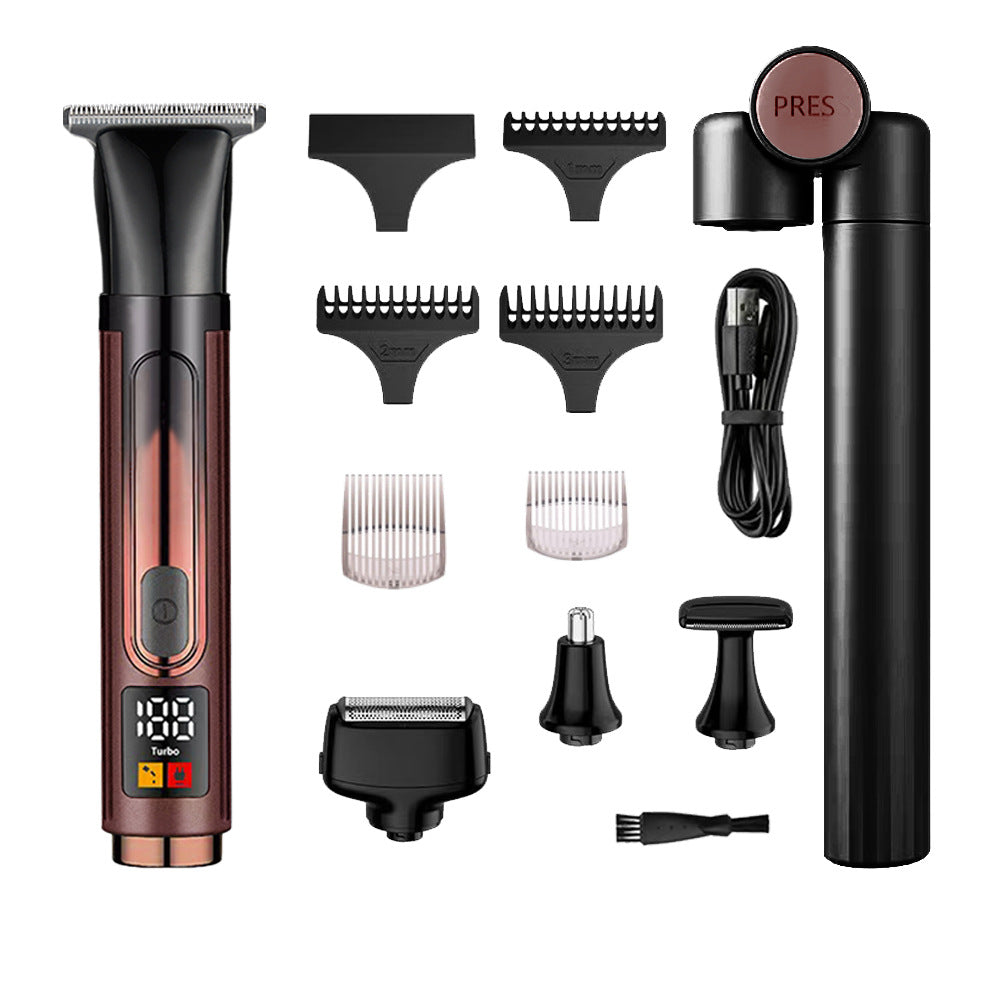 Men's 5-in-1 Rechargeable All-Over Grooming Kit