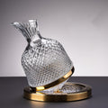 Faceted Swivel Wine Decanter