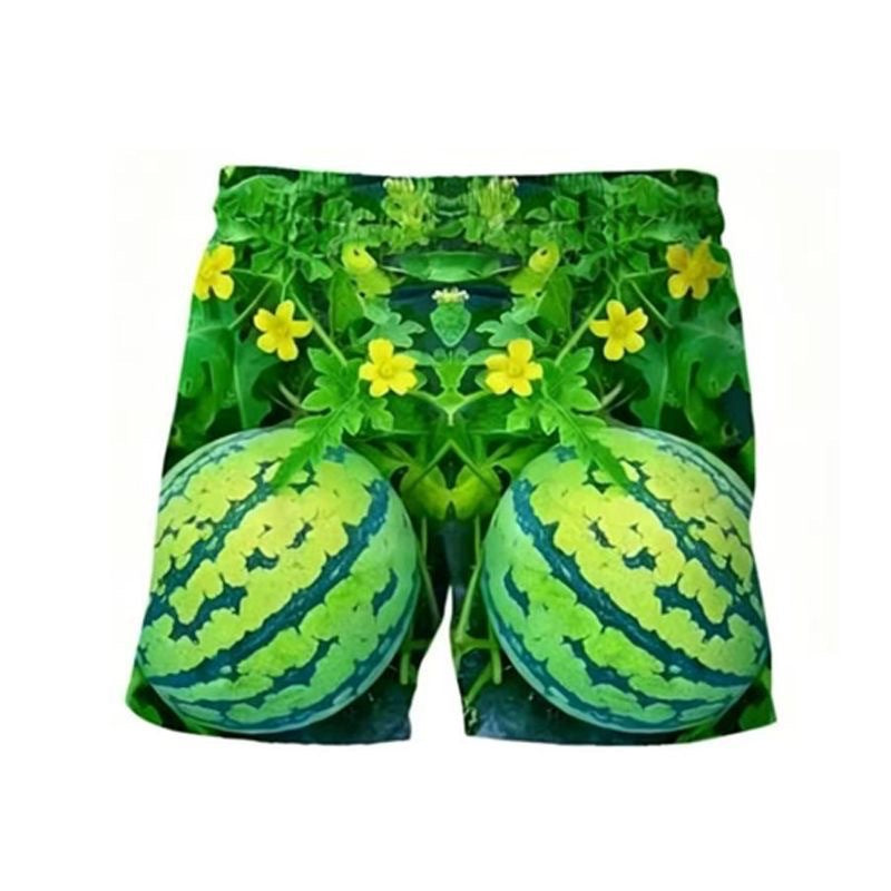 Watermelon Graphic Tee & Shorts Set