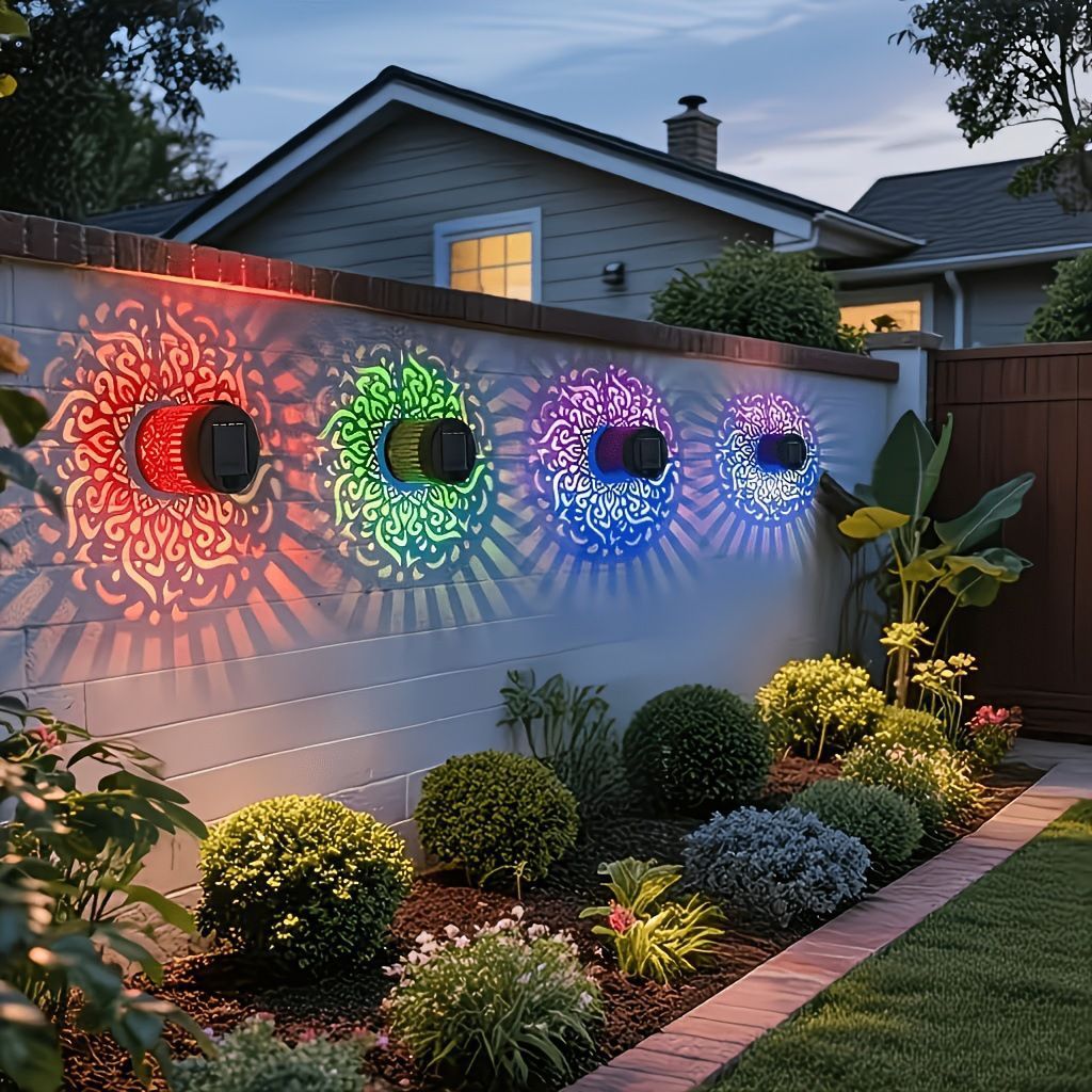 Solar Mandala Wall Light