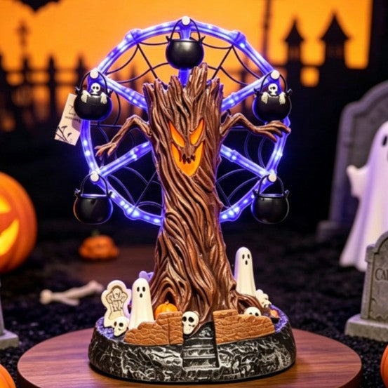 LED Haunted Tree Ferris Wheel Decor