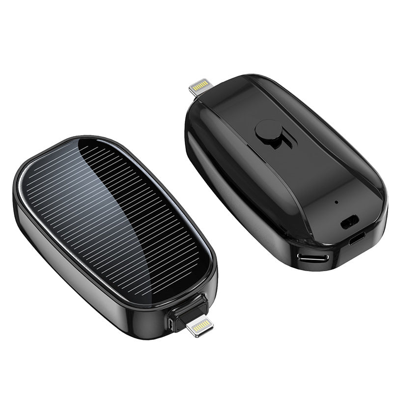 Solar-Assisted Keychain Power Bank