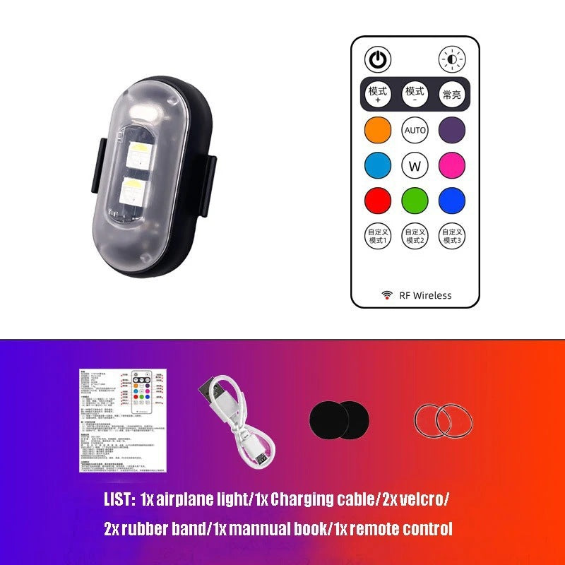 RGB Wireless Car Strobe Light Kit