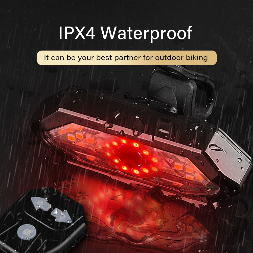 USB Rechargeable Bike Turn Signal Light