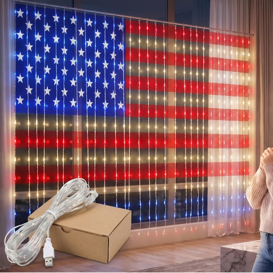Flag LED Curtain Lights