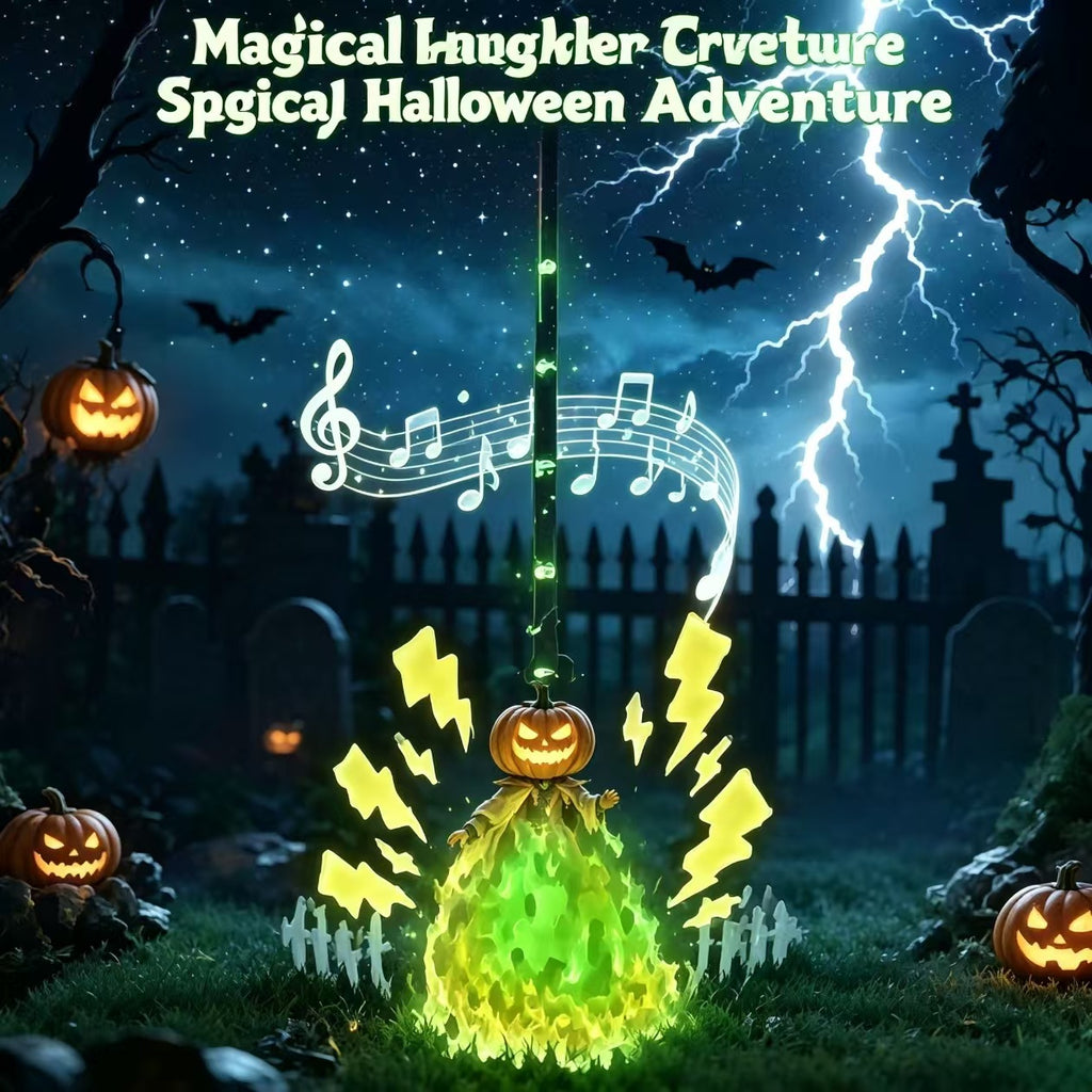 Runaway Glowing Witch Broom