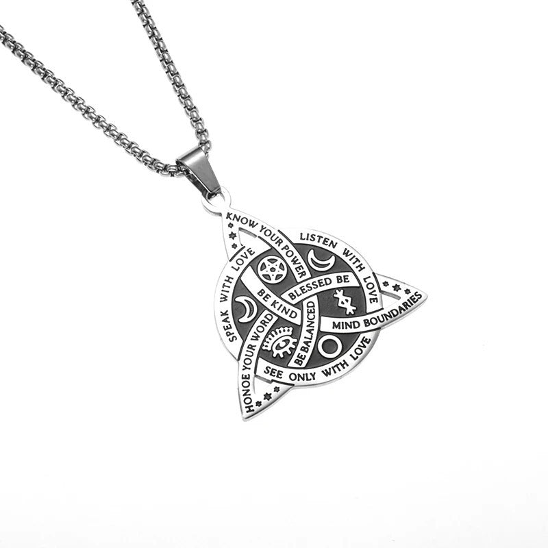 Celtic knot necklace
