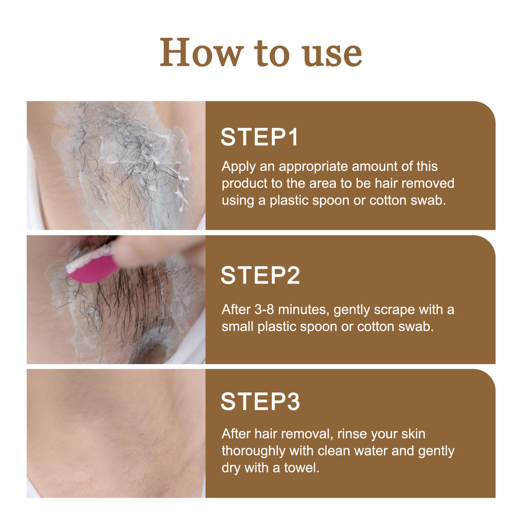 Coconut Oil Facial Hair Removal Cream