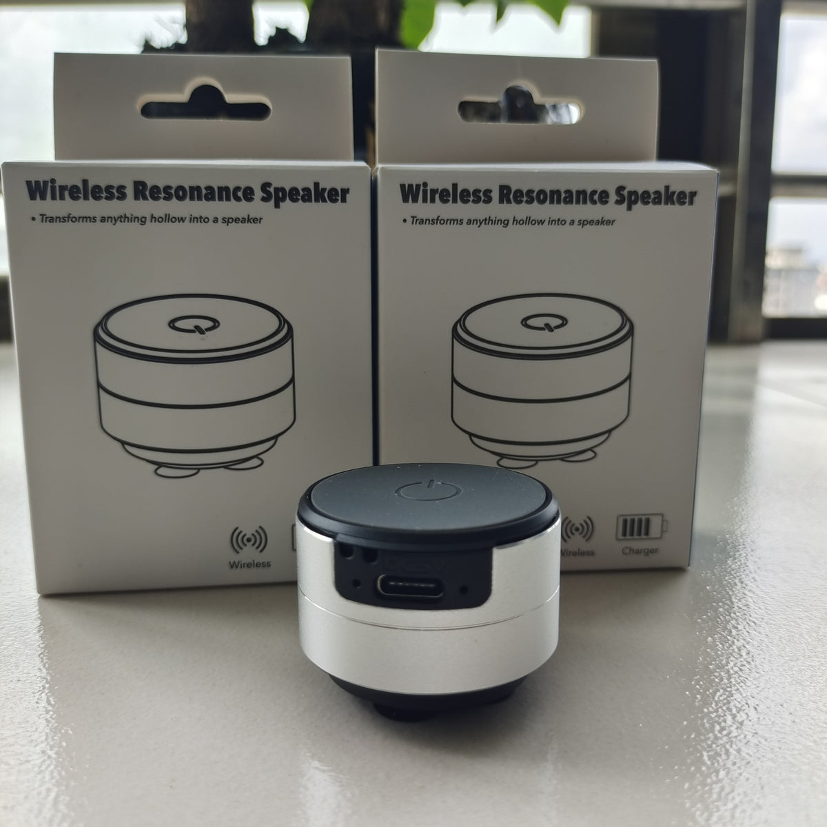 Wireless Resonance Surface Speaker