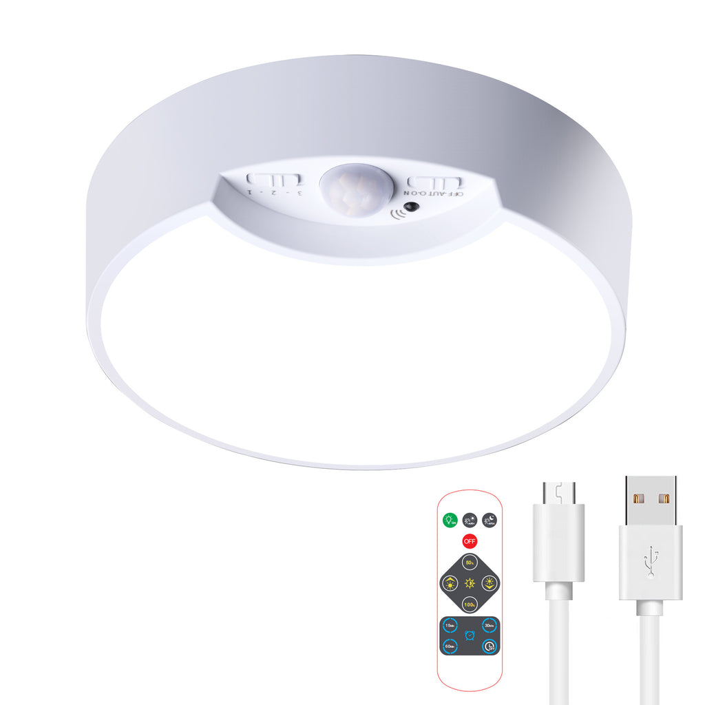 Rechargeable Motion Sensor Ceiling Light
