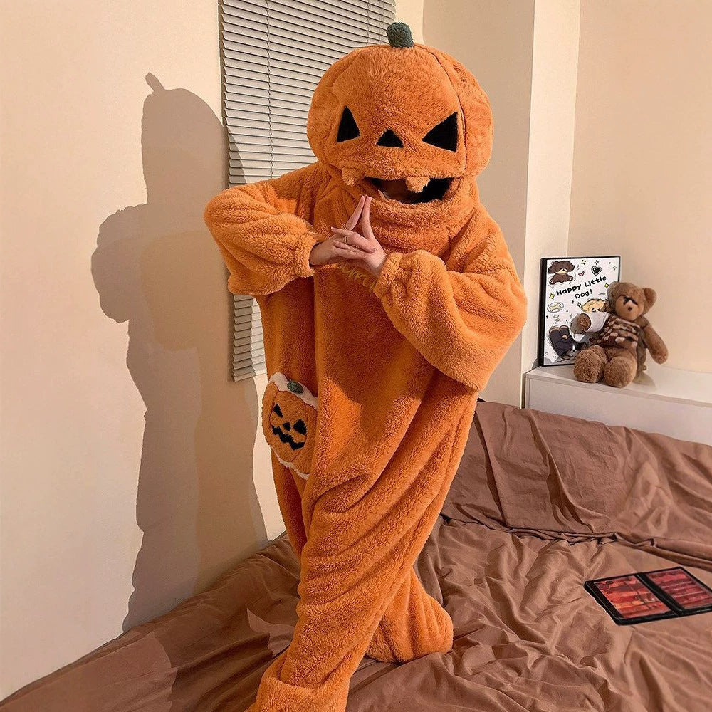 Plush Pumpkin Costume