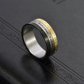 Three-Color Calendar with Roman Numerals Spinner Ring