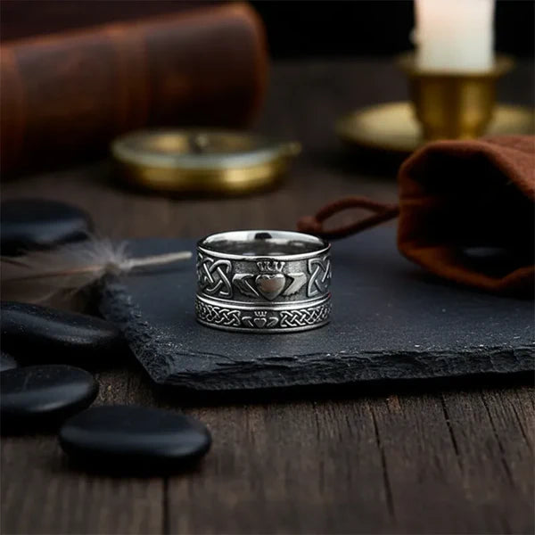 Viking-Celtic Knot Ring