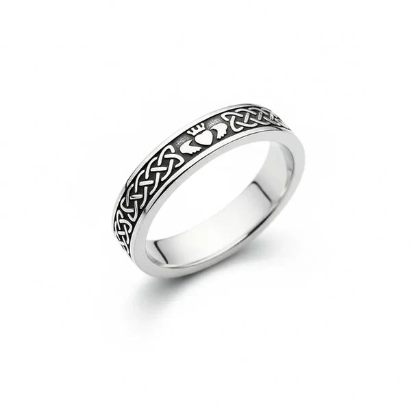 Viking-Celtic Knot Ring