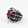 Vintage Dragon Claw Gemstone Ring