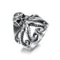 Vintage Octopus Stainless Steel Ring