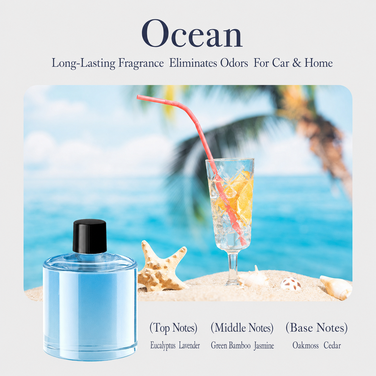 AI Smart Car Air Freshener Starry Night Diffuser