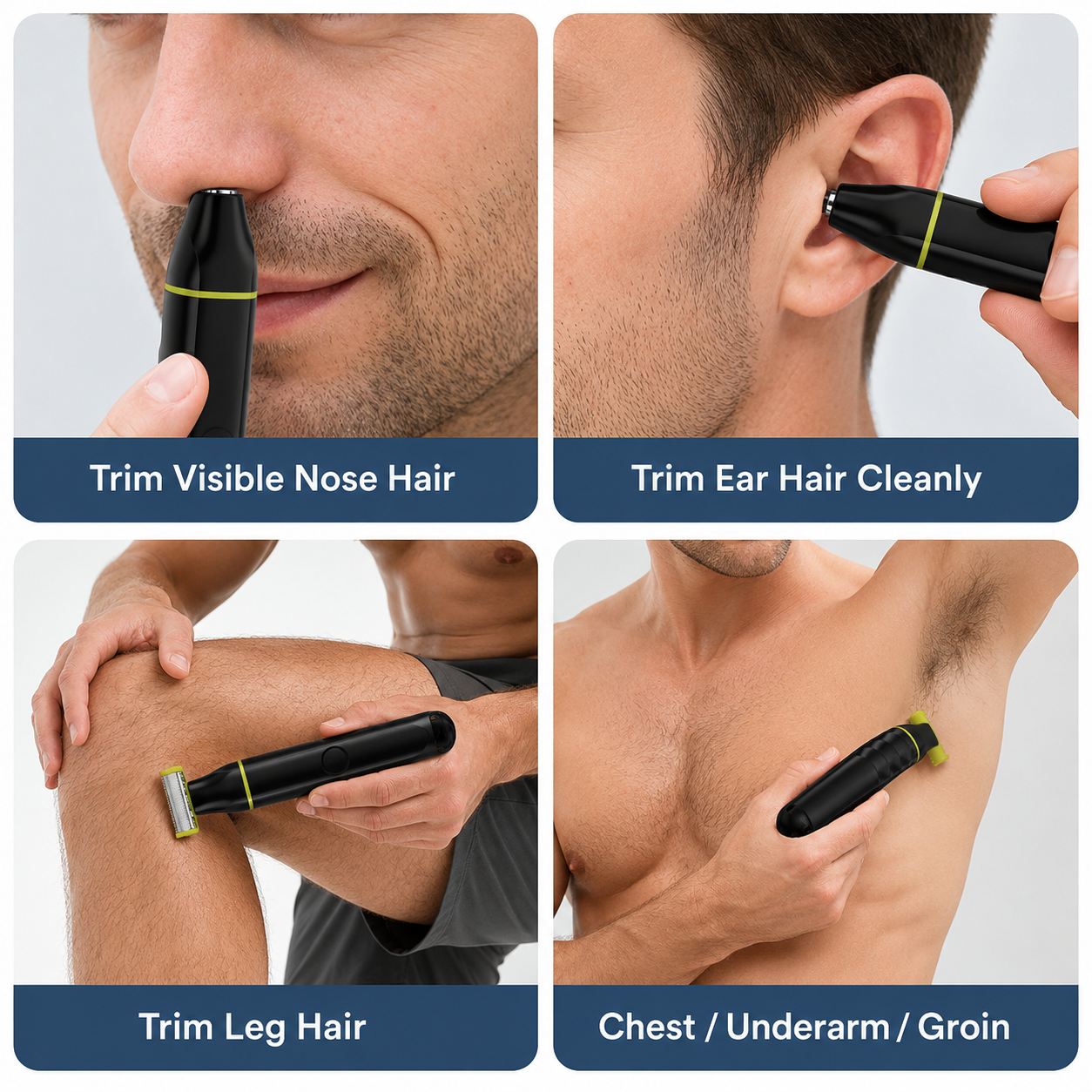 2-In-1 Waterproof Body Groomer