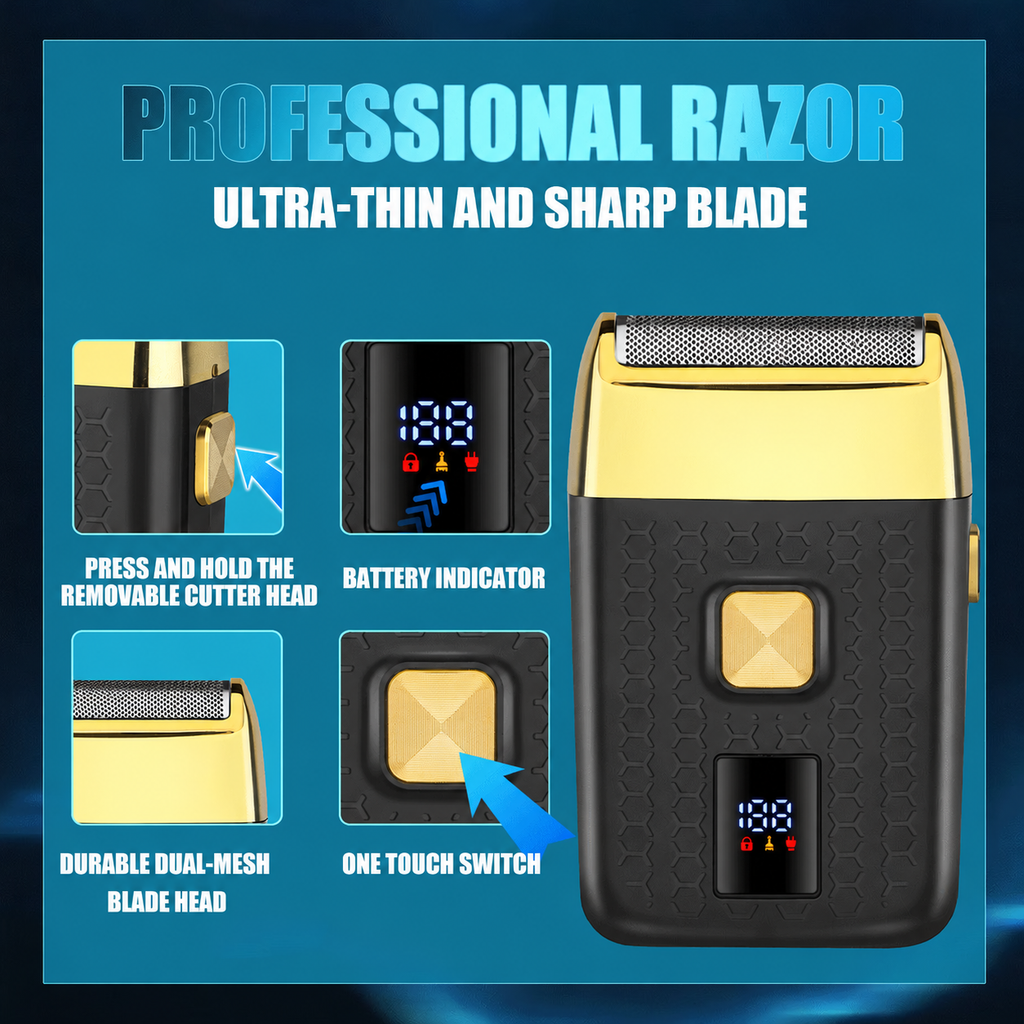 3-Piece Cordless Hair Grooming Kit