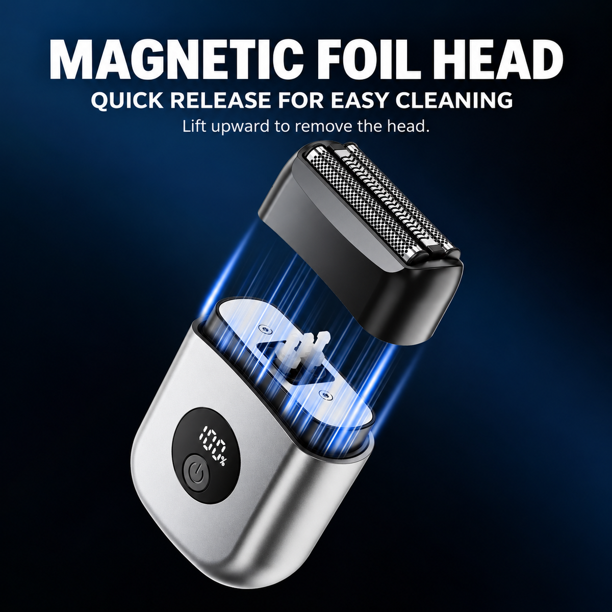 Portable Wet & Dry Foil Shaver
