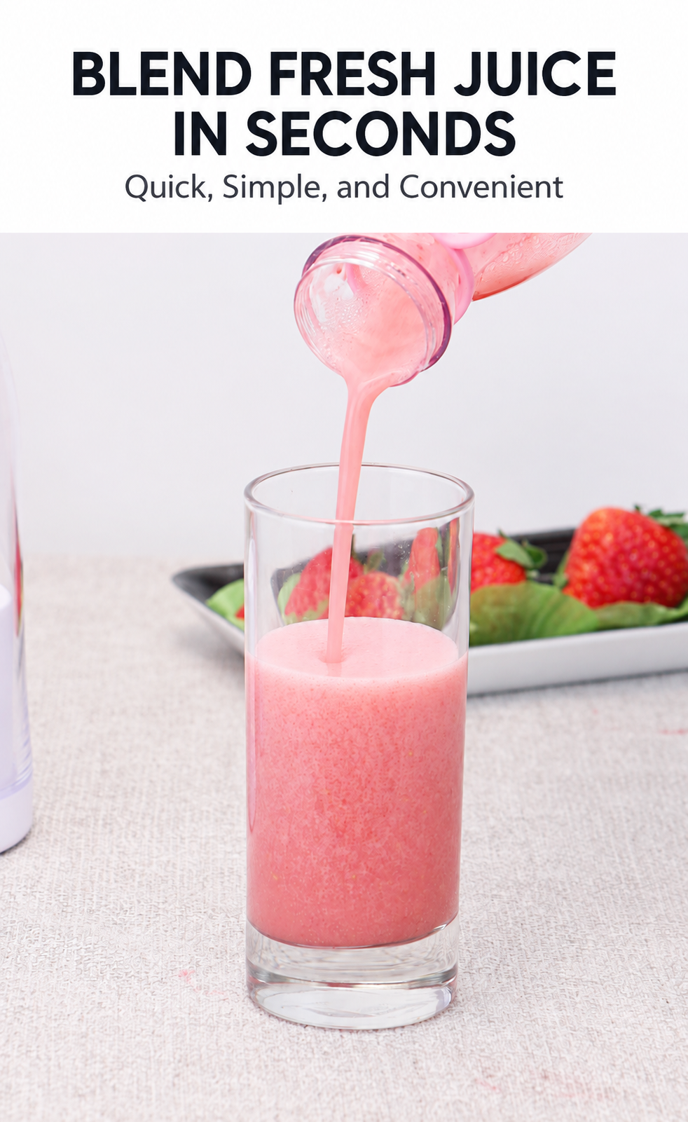 USB Rechargeable Bottle Blender