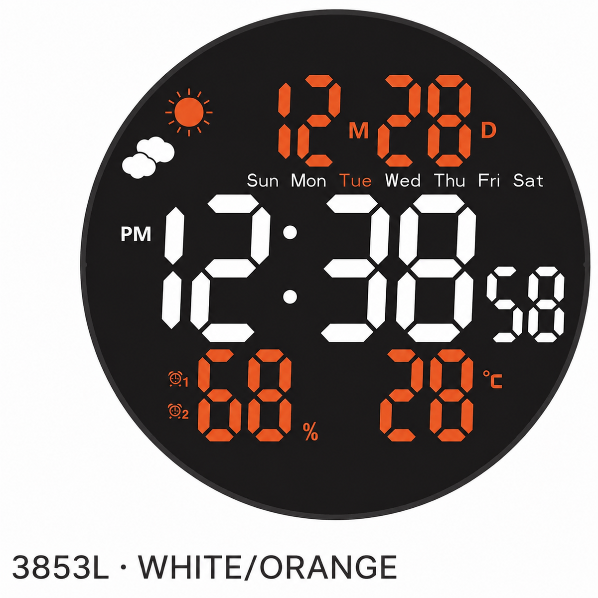 All-in-One LED Weather Clock