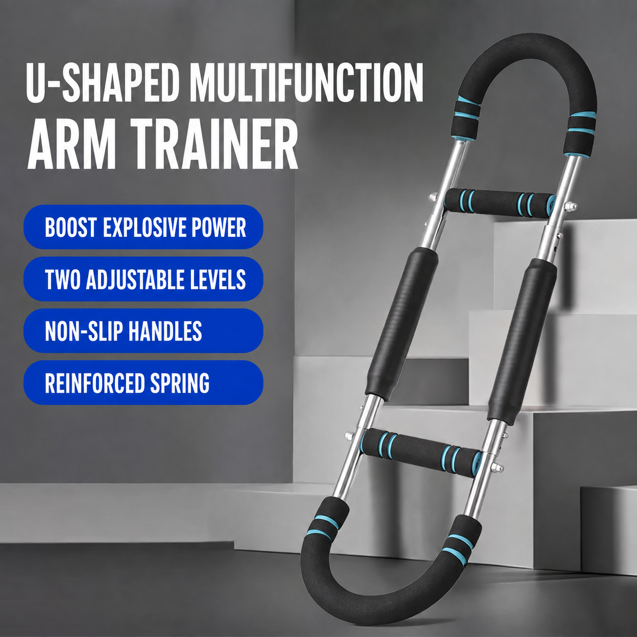 U-Shaped Push Up Board Bar
