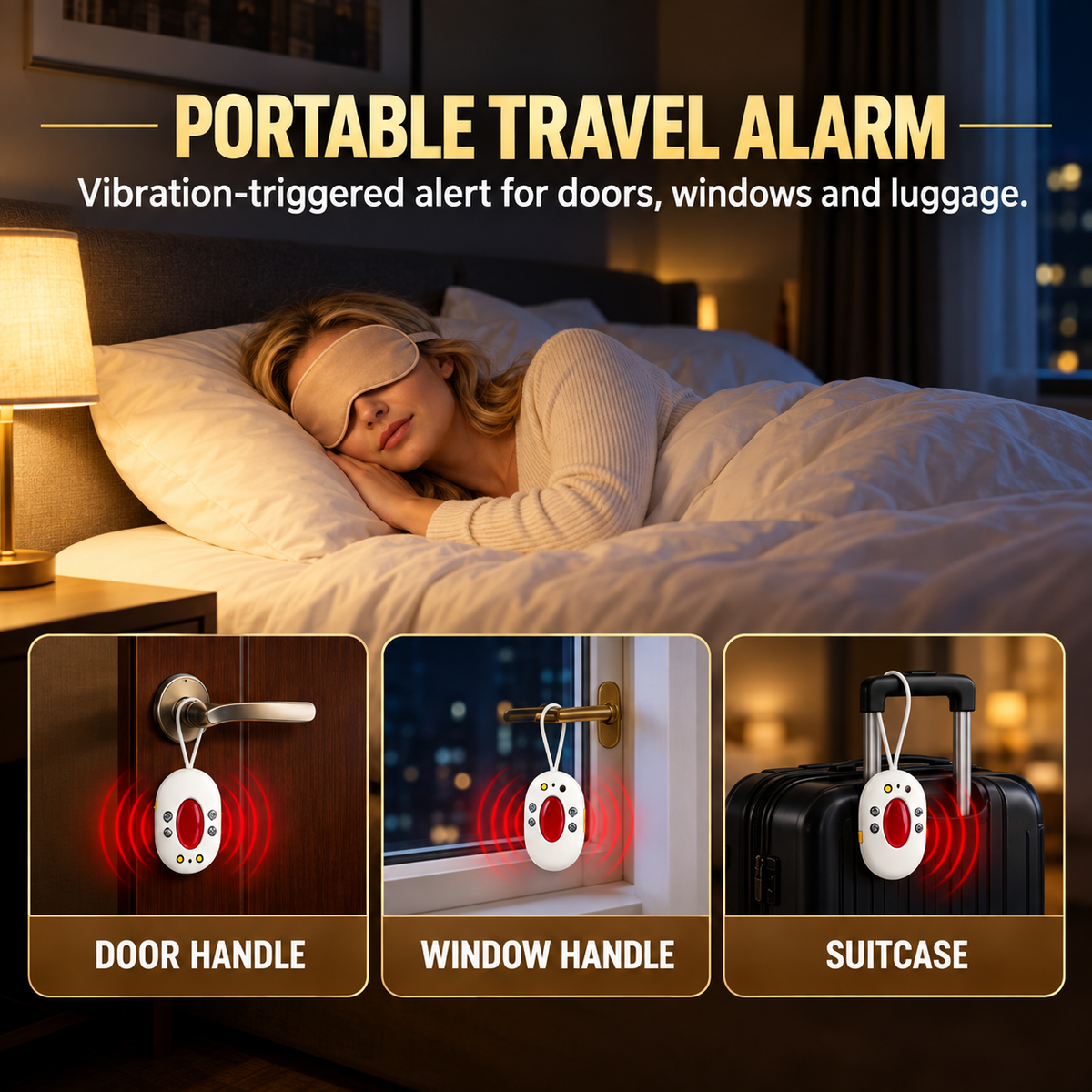 Portable Reflection Scanner & Travel Alarm
