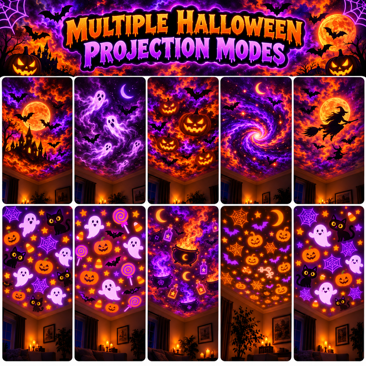 Seasonal Tabletop Projection Light
