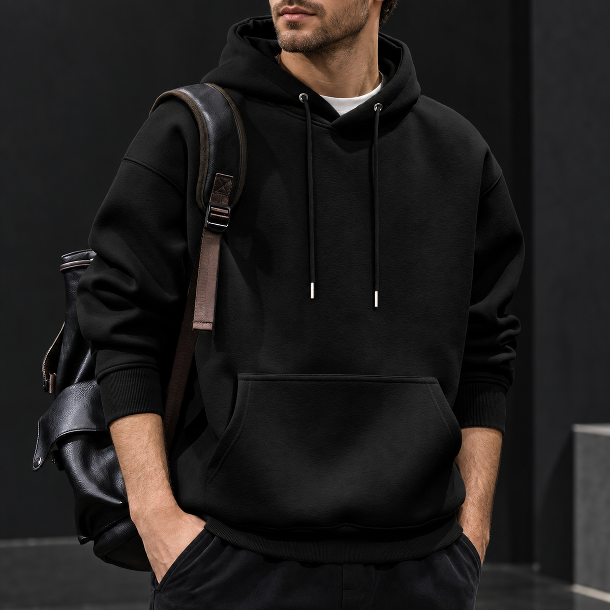 Men’s Structured Heavyweight Hoodie