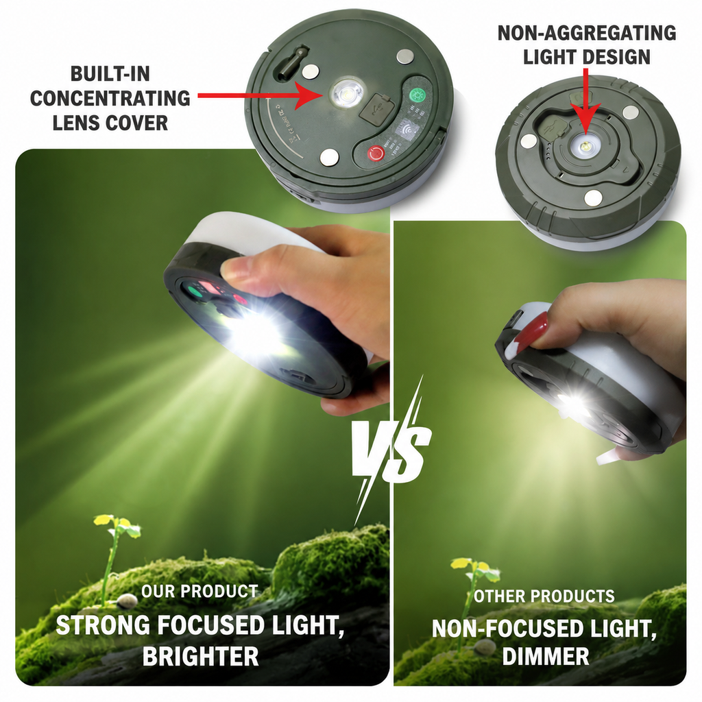 Portable Rechargeable Camping Light String