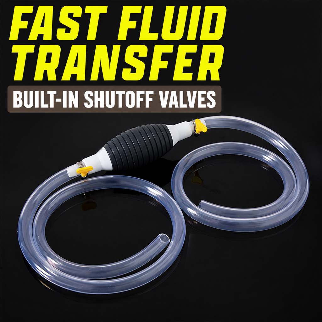 Manual Fluid Transfer Siphon Pump