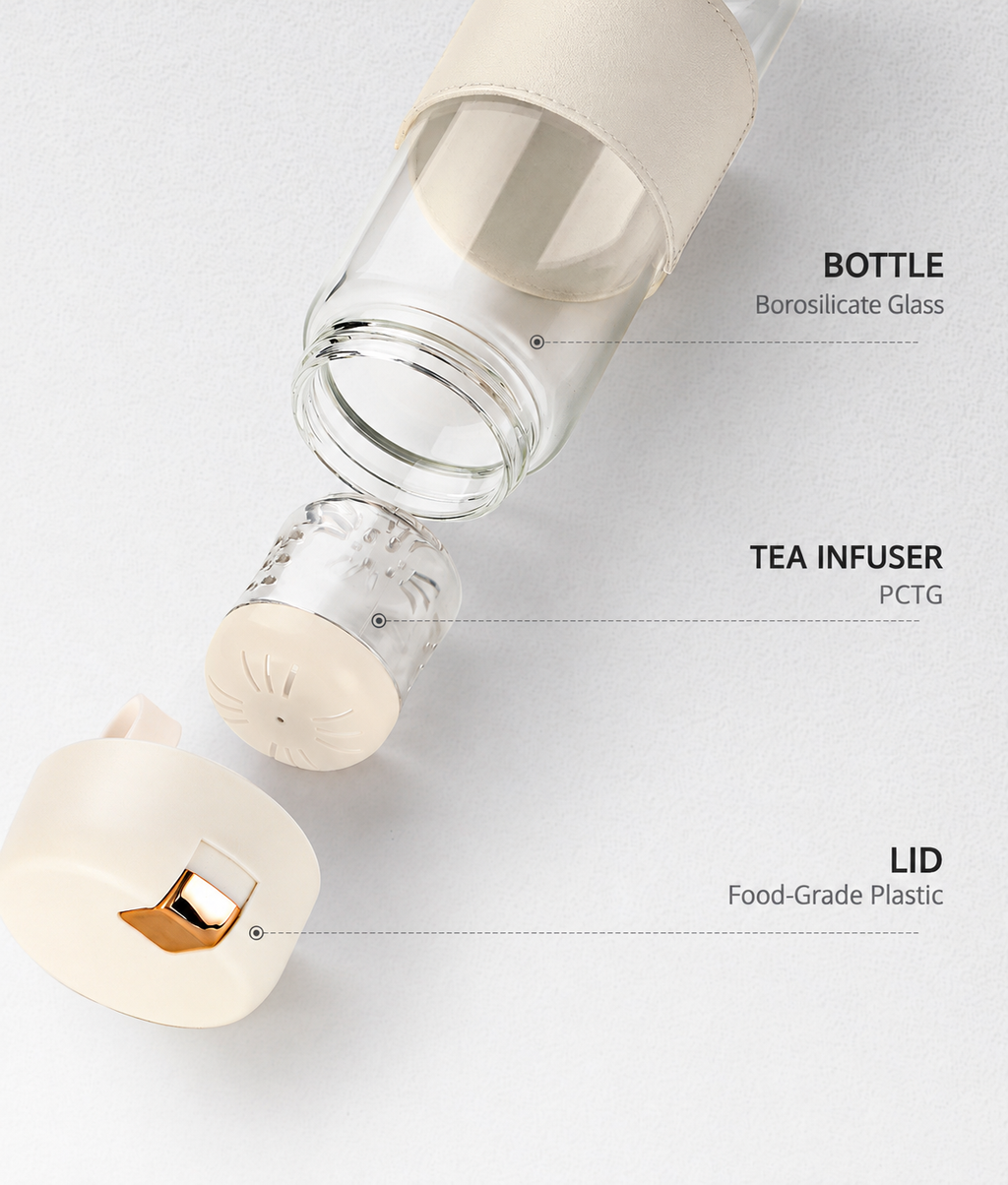 Glass Tea Infuser Bottle
