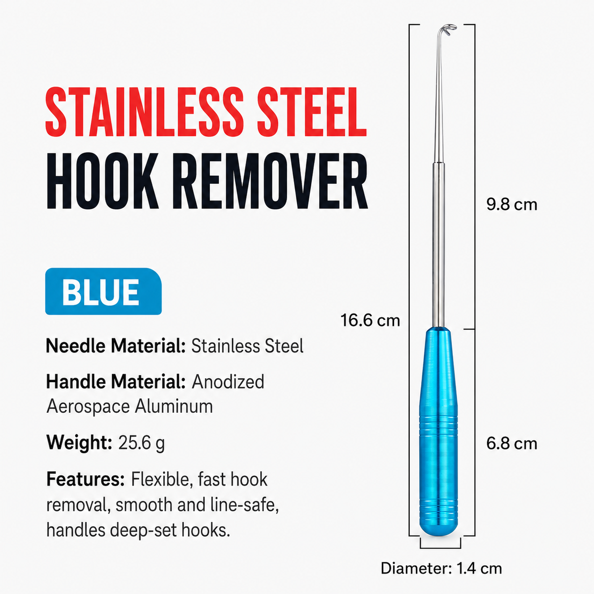 Deep-Reach Fishing Hook Remover