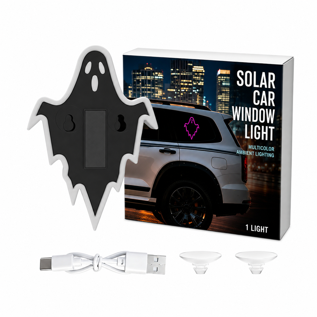 Multicolor Ghost Car Window Light