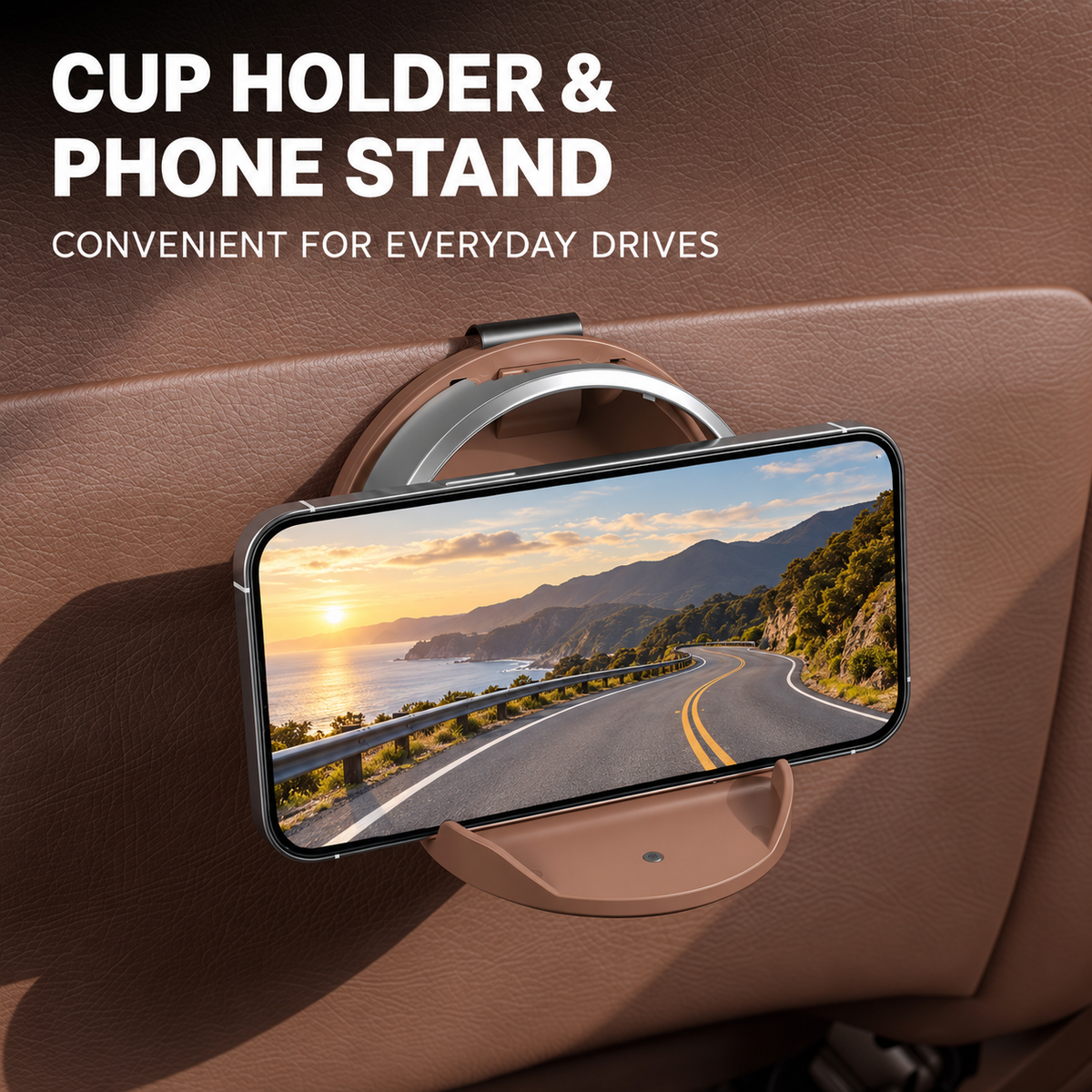 Foldaway Car Cup Holder