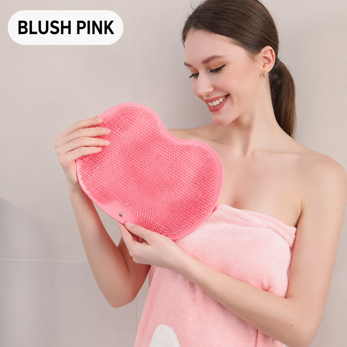 Hands-Free Back & Foot Scrubber