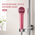 Microphone-Style Handheld Shower Head