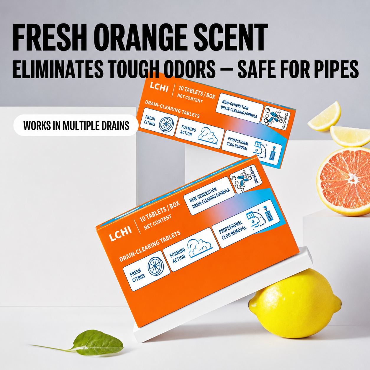 Foaming Drain Cleaning Tablets