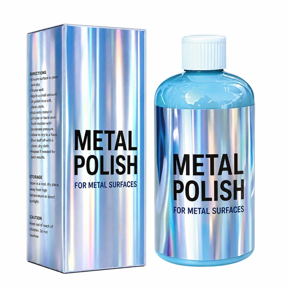 Easy-Wipe Metal Surface Polish