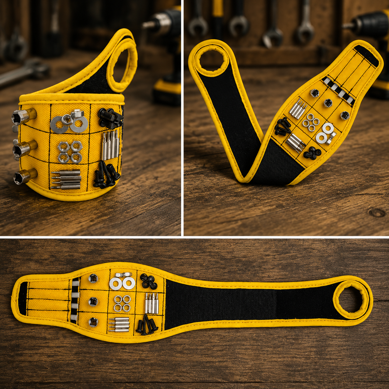Magnetic Wristband Tool Holder