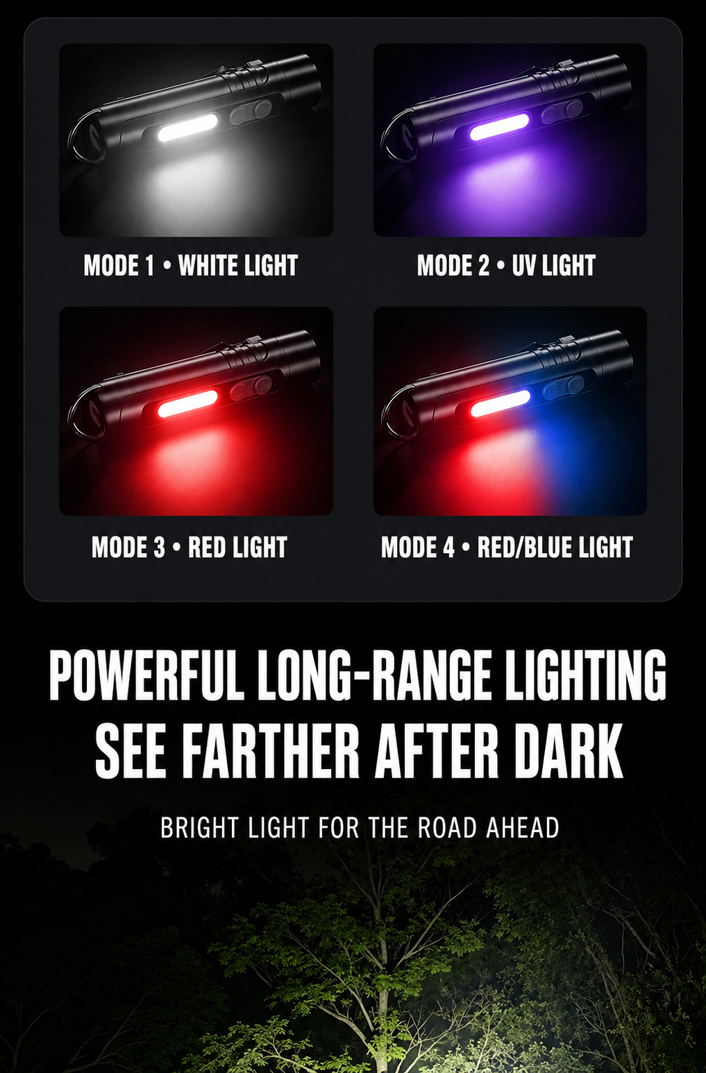 6-in-1 Multifunction Pocket Flashlight