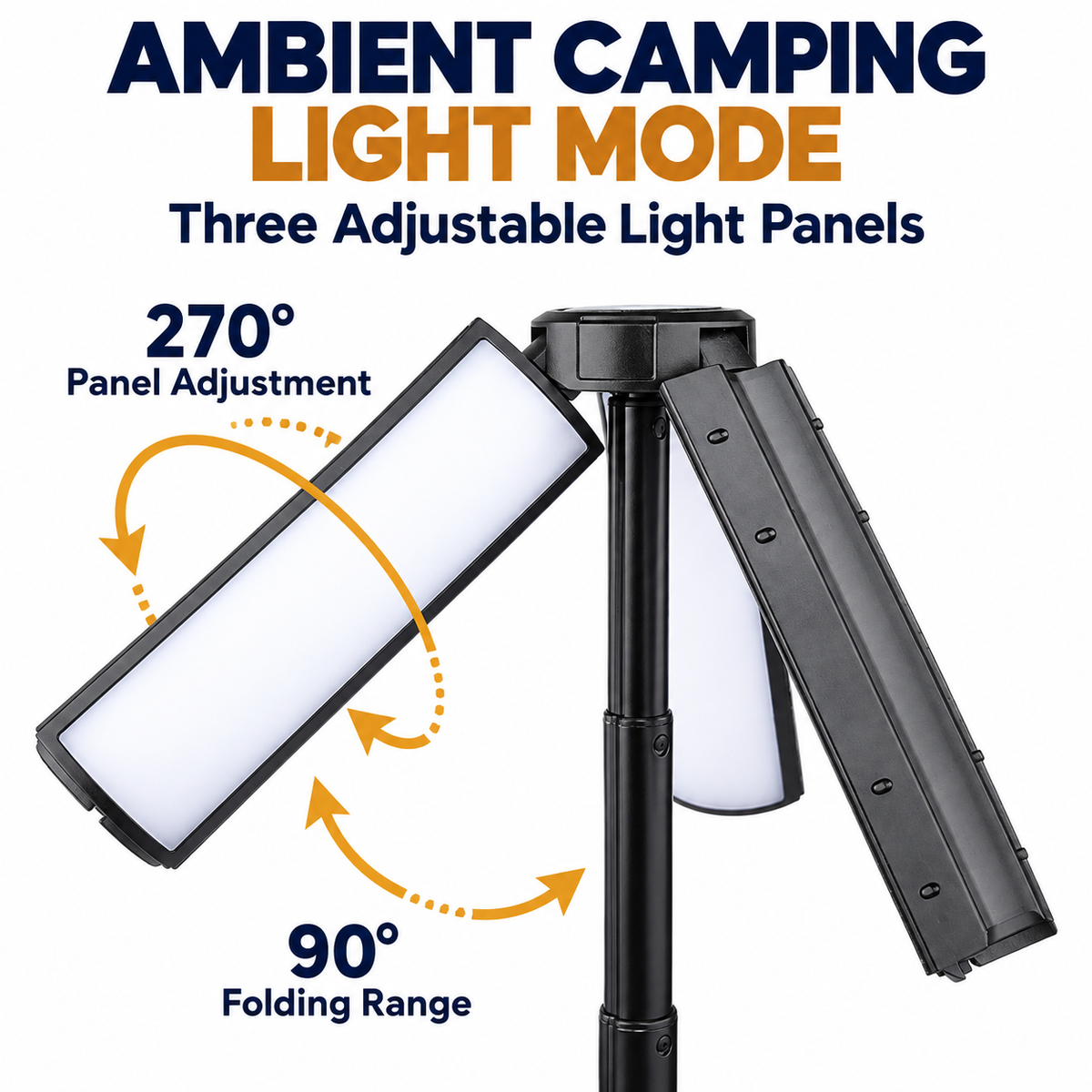 Rechargeable Telescopic Camping Light