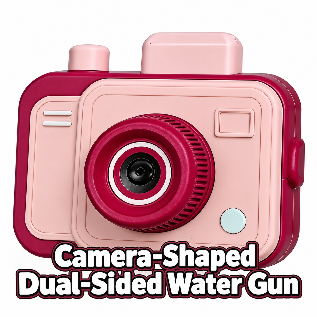 Camera-Shaped Dual-Sided Water Blaster