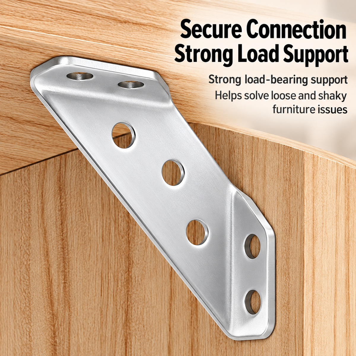 Stainless Steel Triangular Corner Brackets