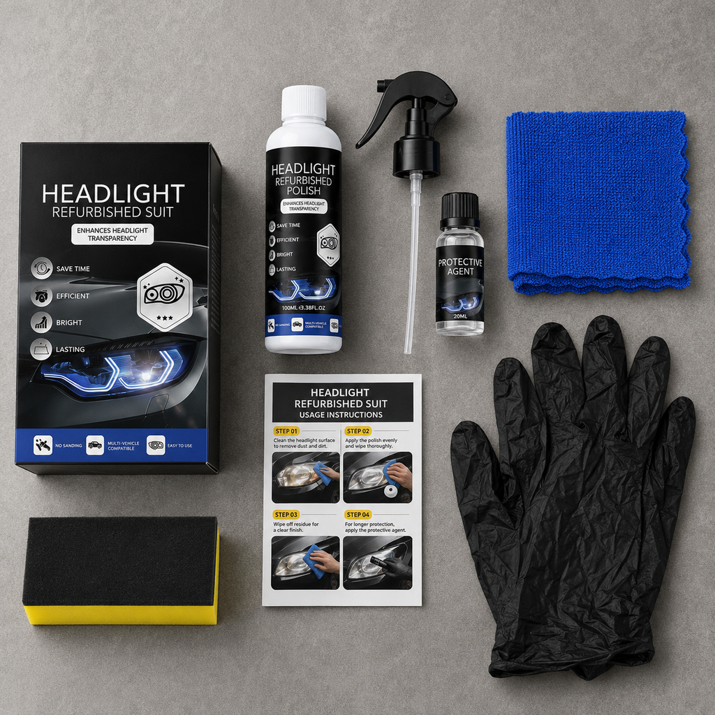 Headlight Restoration & Polish Kit