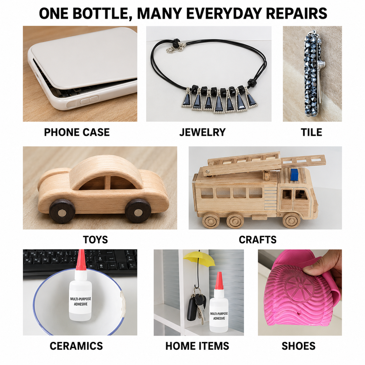 Fast-Setting Multi-Purpose Adhesive