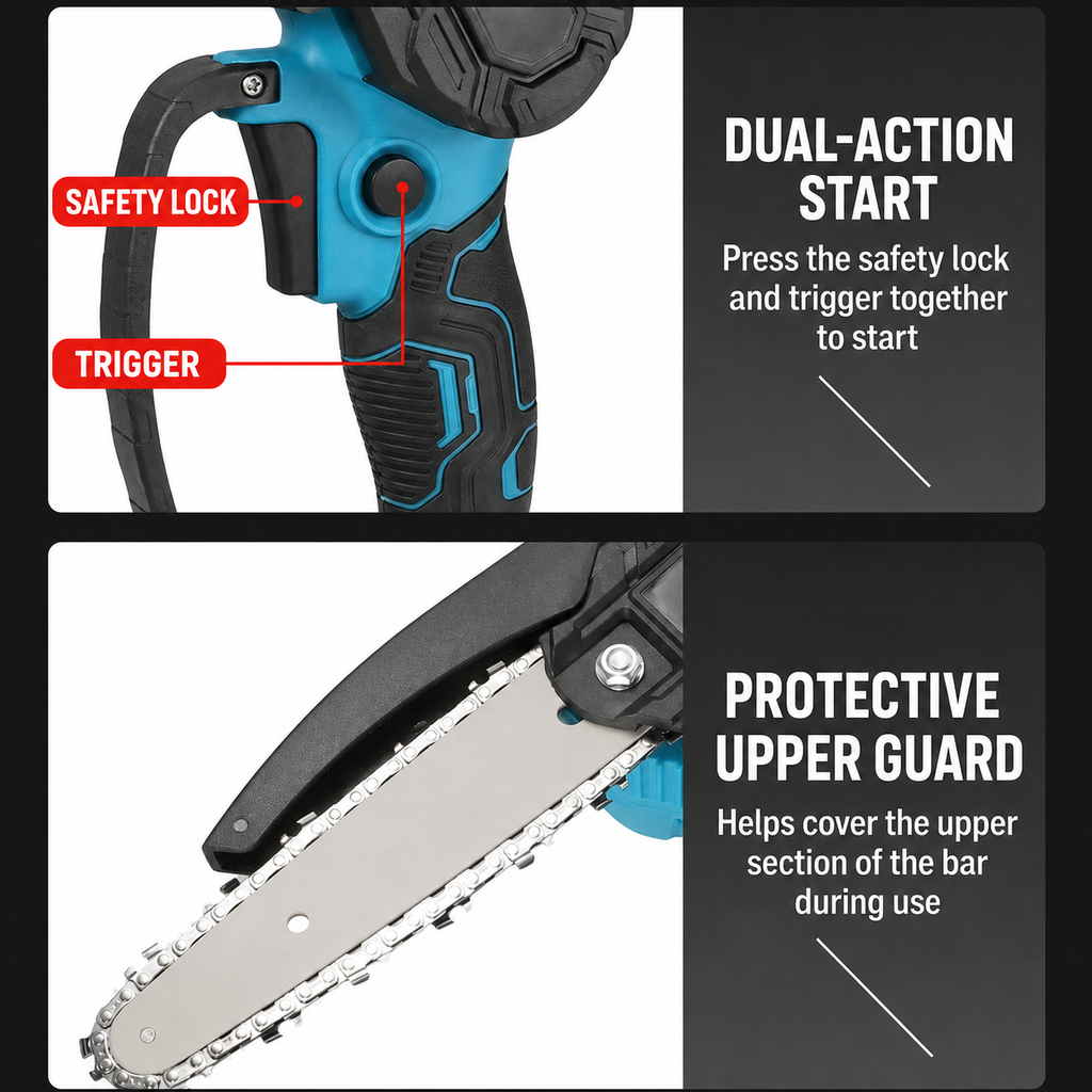 Compact Cordless Pruning Chainsaw