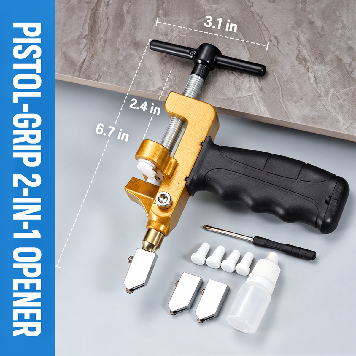 2-in-1 Glass & Tile Cutter