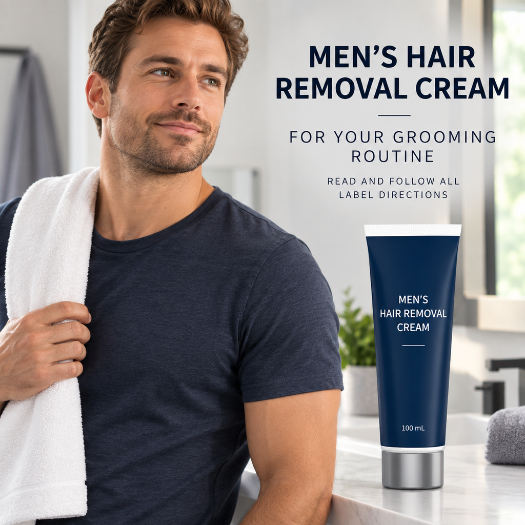 Men’s Smooth Body Hair Removal Cream